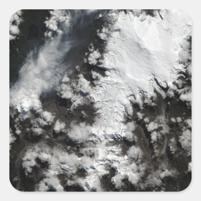 The Chaiten Volcano in Chile Square Sticker (Front)