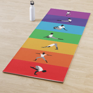 The Chakra Colours Yoga Mat