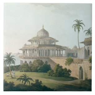 The Chalees Satoon, in the Fort of Allahabad on th Tile