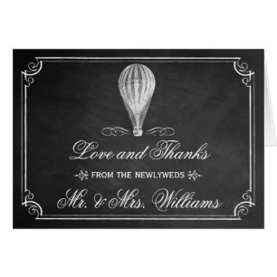 The Chalkboard Hot Air Balloon Wedding Collection