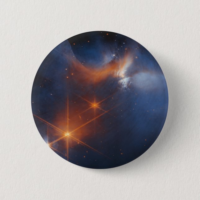 The Chamaeleon I Dark Molecular Cloud 2 Inch Round Button (Front)