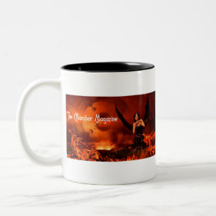 The Chamber Magazine Banner 3 Two-Tone Coffee Mug
