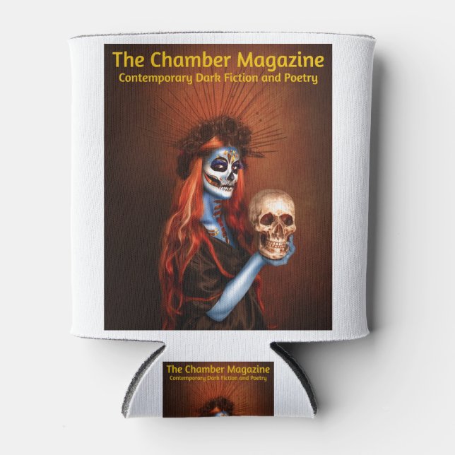 The Chamber Magazine Logo Can Cooler (Front)