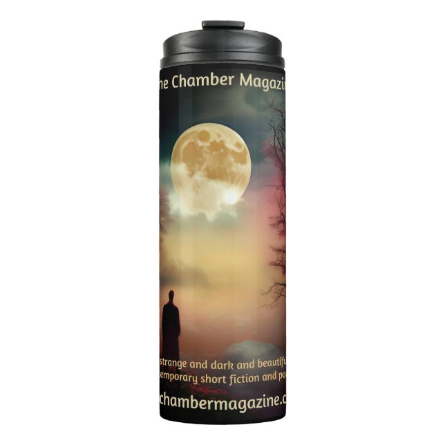 The Chamber Magazine Moon-Sunset Tumblr 20230508-1 Thermal Tumbler (Front)