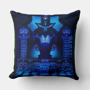 The Chamber Of Talidos by Xzendor7 Throw Pillow