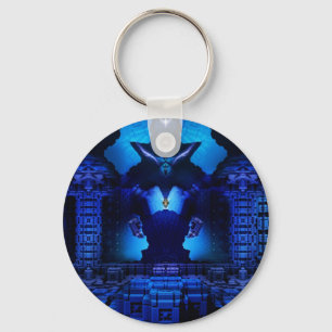 The Chamber Of Talidos Digital Art Keychain