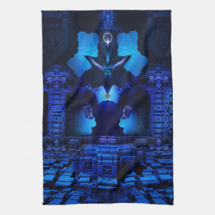 The Chamber Of Talidos Digital Art Kitchen Towel