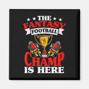 The Champ Is Here Magnet