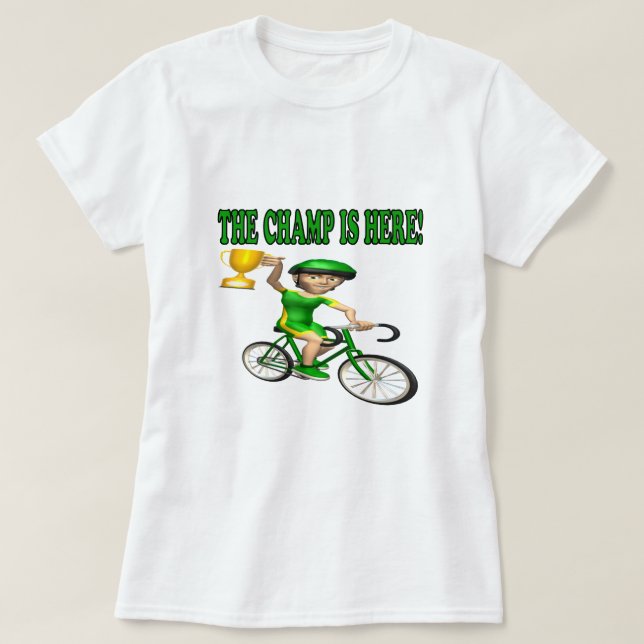 The Champ Is Here T-Shirt (Design Front)