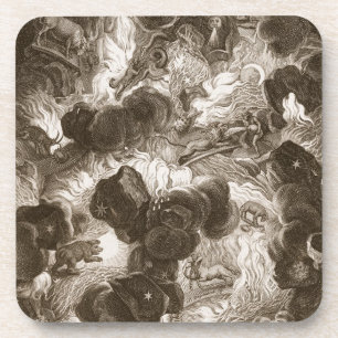 The Chaos, engraved by Bernard Picart (1673-1733), Coaster
