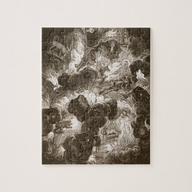 The Chaos, engraved by Bernard Picart (1673-1733), Jigsaw Puzzle (Vertical)
