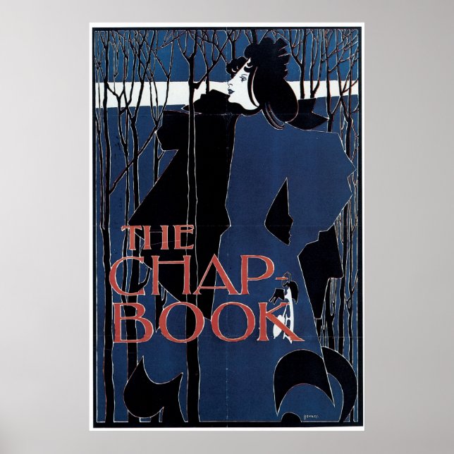 The Chap-Book ~ Blue Lady Poster (Front)