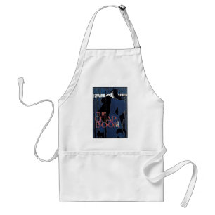 The Chap-Book ~ Blue Lady Standard Apron