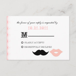 THE CHAPLIN - PRIMROSE RSVP CARD