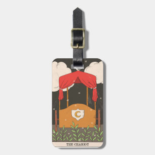The Chariot major arcana tarot card Luggage Tag