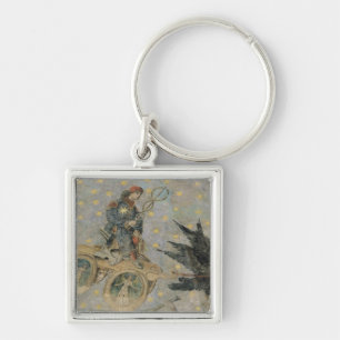 The Chariot of Mercury, detail from the vaulting Keychain