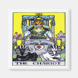 The Chariot Tarot Magnet
