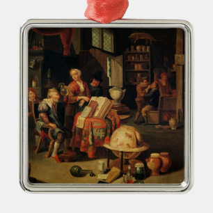 The Charlatan Metal Ornament