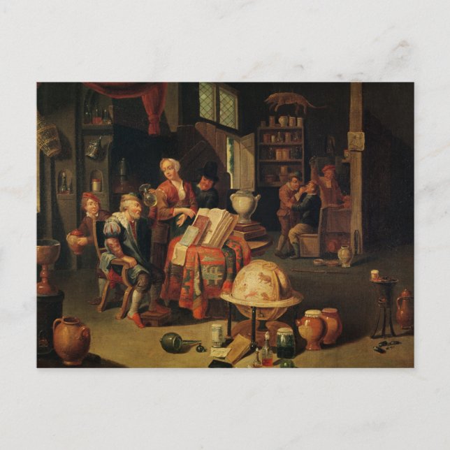 The Charlatan Postcard (Front)