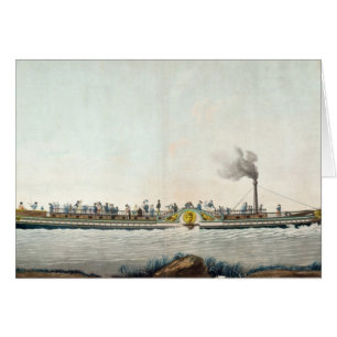 The Charles-Philippe, the first steamboat