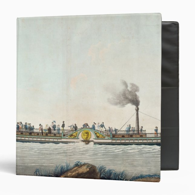 The Charles-Philippe, the first steamboat Binder (Front/Inside)