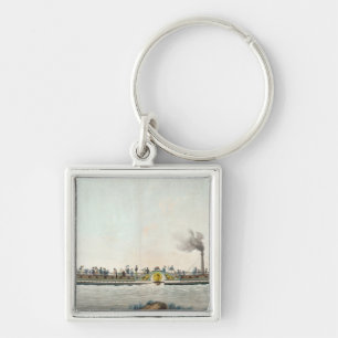 The Charles-Philippe, the first steamboat Keychain
