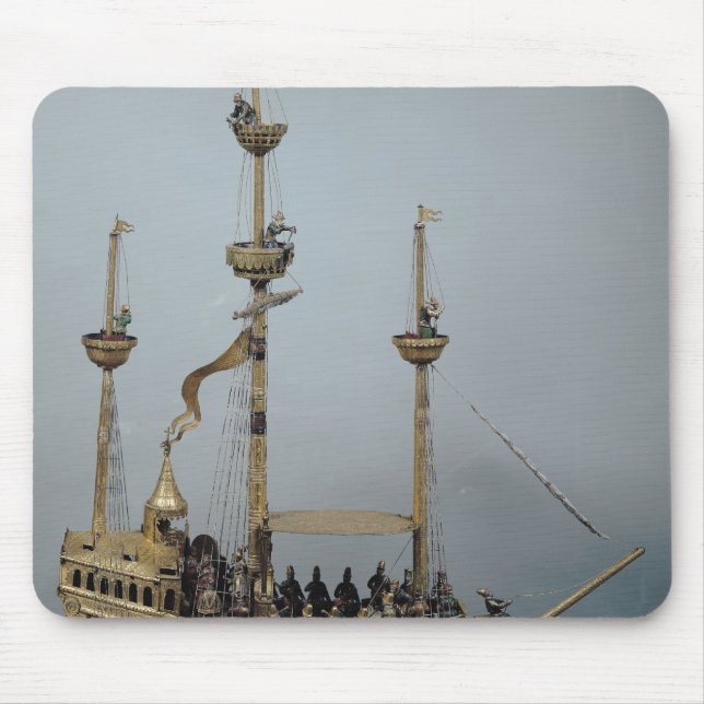The Charles V automatic clock Mouse Pad (Front)