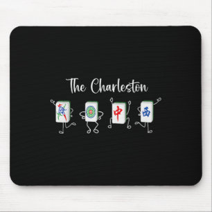 The Charleston Mahjong, Funny Mahjong Dance  Mouse Pad