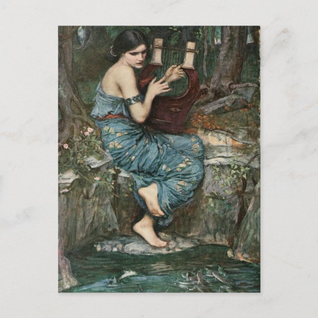 The Charmer by John William Waterhouse Postcard (Front)
