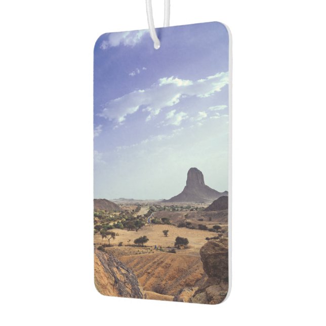 The charming beauty of desert nature under a blue  air freshener (Left)