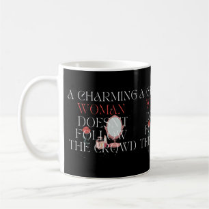 the charming woman Mug