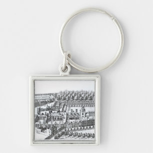 The Charterhouse Hospital, c.1720 Keychain