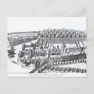 The Charterhouse Hospital, c.1720 Postcard