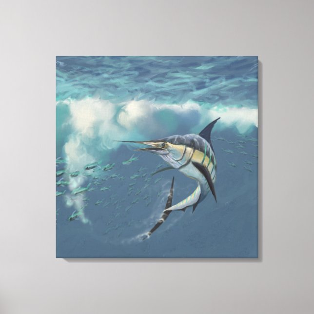 The Chase Canvas Print (Front)