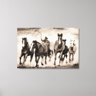 The Chase I Canvas Print