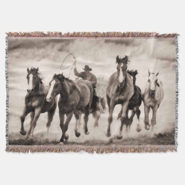 The Chase I Throw Blanket (Front)