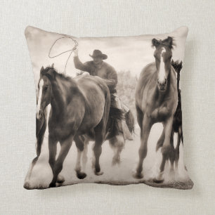 The Chase I Throw Pillow