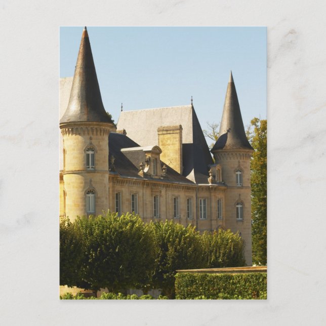 The Chateau Baron Pichon Longueville in Postcard (Front)