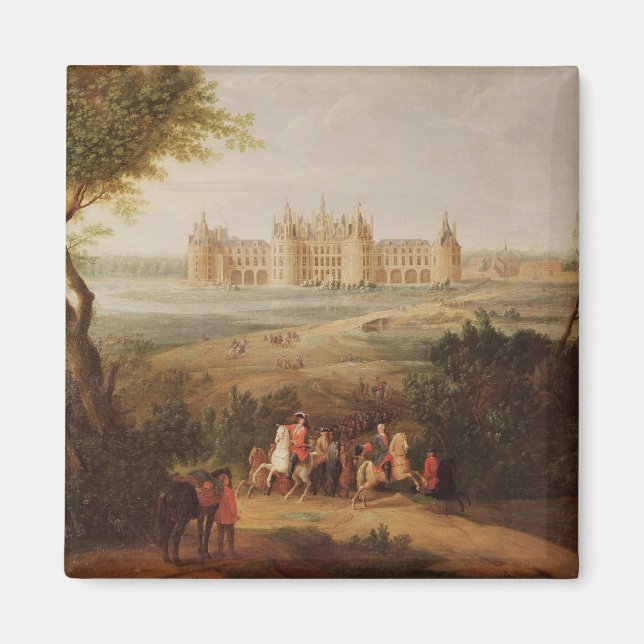 The Chateau de Chambord, 1722 Magnet (Front)