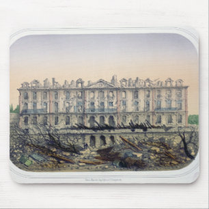 The Chateau de Meudon Bombarded Mouse Pad