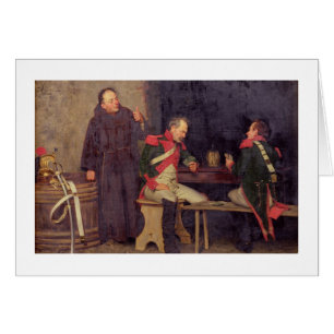 The Cheat (oil on canvas) (one of pair - See 19572