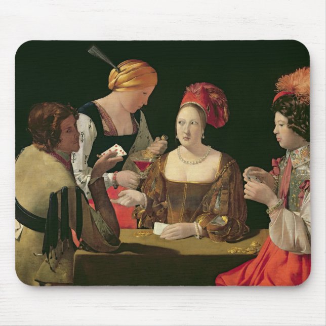 The Cheat with the Ace of Diamonds Mouse Pad (Front)