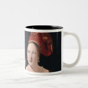 The Cheat with the Ace of Diamonds Two-Tone Coffee Mug