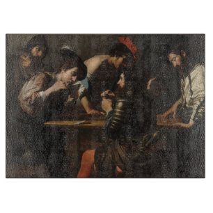 The Cheats, Mercenary Soldiers Playing Cards Cutting Board