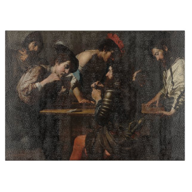 The Cheats, Mercenary Soldiers Playing Cards Cutting Board (Front)