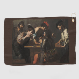 The Cheats, Mercenary Soldiers Playing Cards Golf Towel