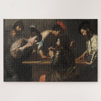 The Cheats, Mercenary Soldiers Playing Cards Jigsaw Puzzle