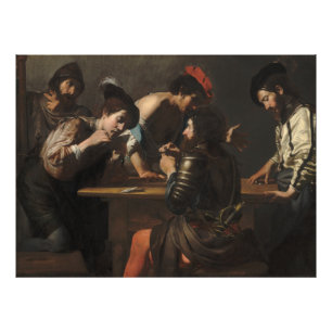 The Cheats, Mercenary Soldiers Playing Cards Photo Print