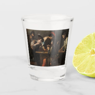 The Cheats, Mercenary Soldiers Playing Cards Shot Glass