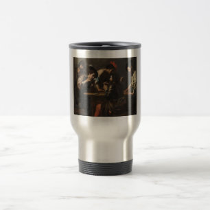 The Cheats, Mercenary Soldiers Playing Cards Travel Mug